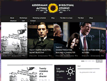 Tablet Screenshot of ernestgoodmanstudio.com